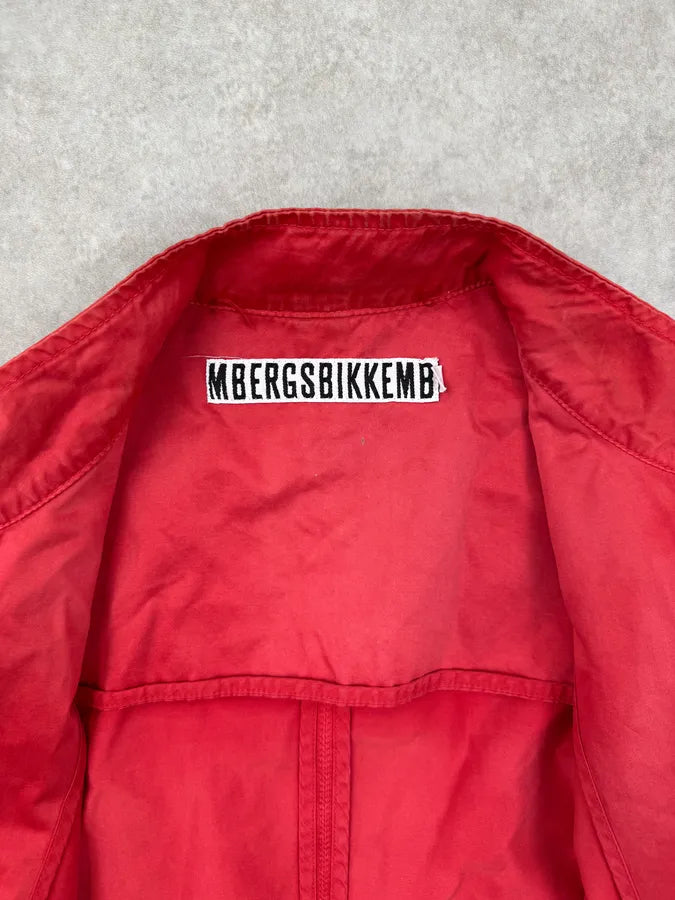 2010s Dirk Bikkembergs Red Biker Jacket PjkLVxZ 8