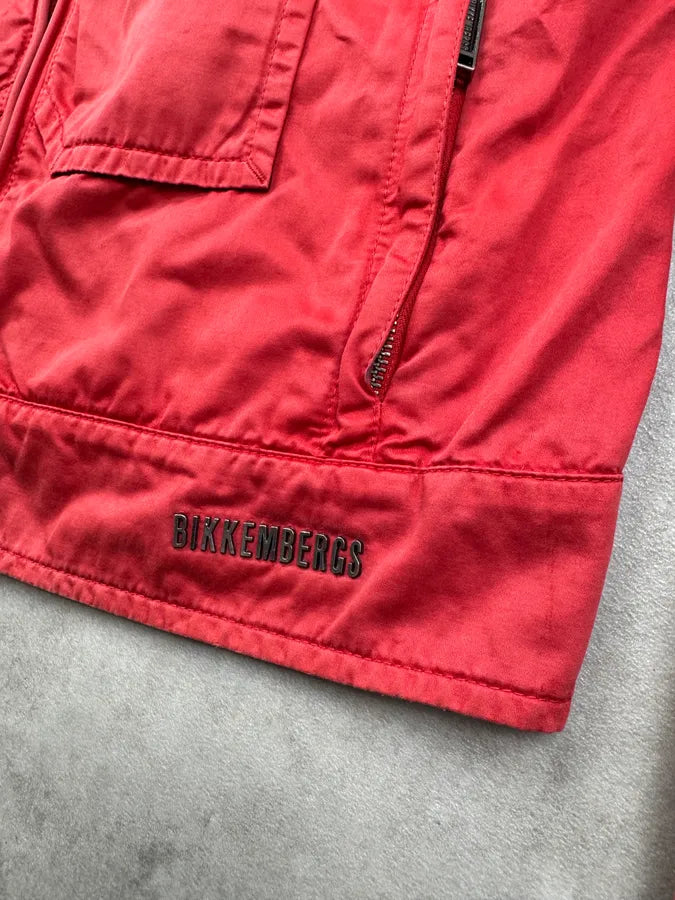2010s Dirk Bikkembergs Red Biker Jacket PjkLVxZ 5