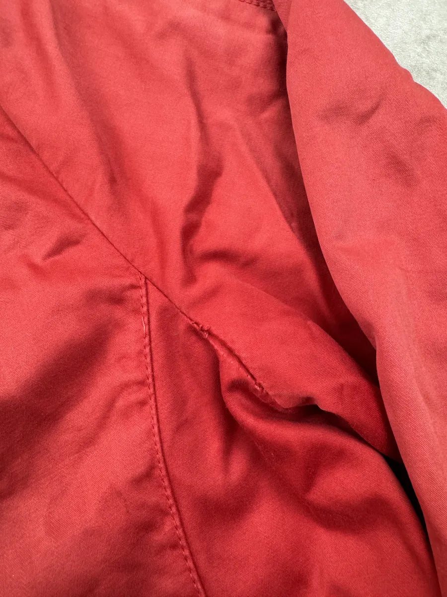 2000s Bikkembergs Red Nylon Multi-Pocket Jacket uDhgqKV 5