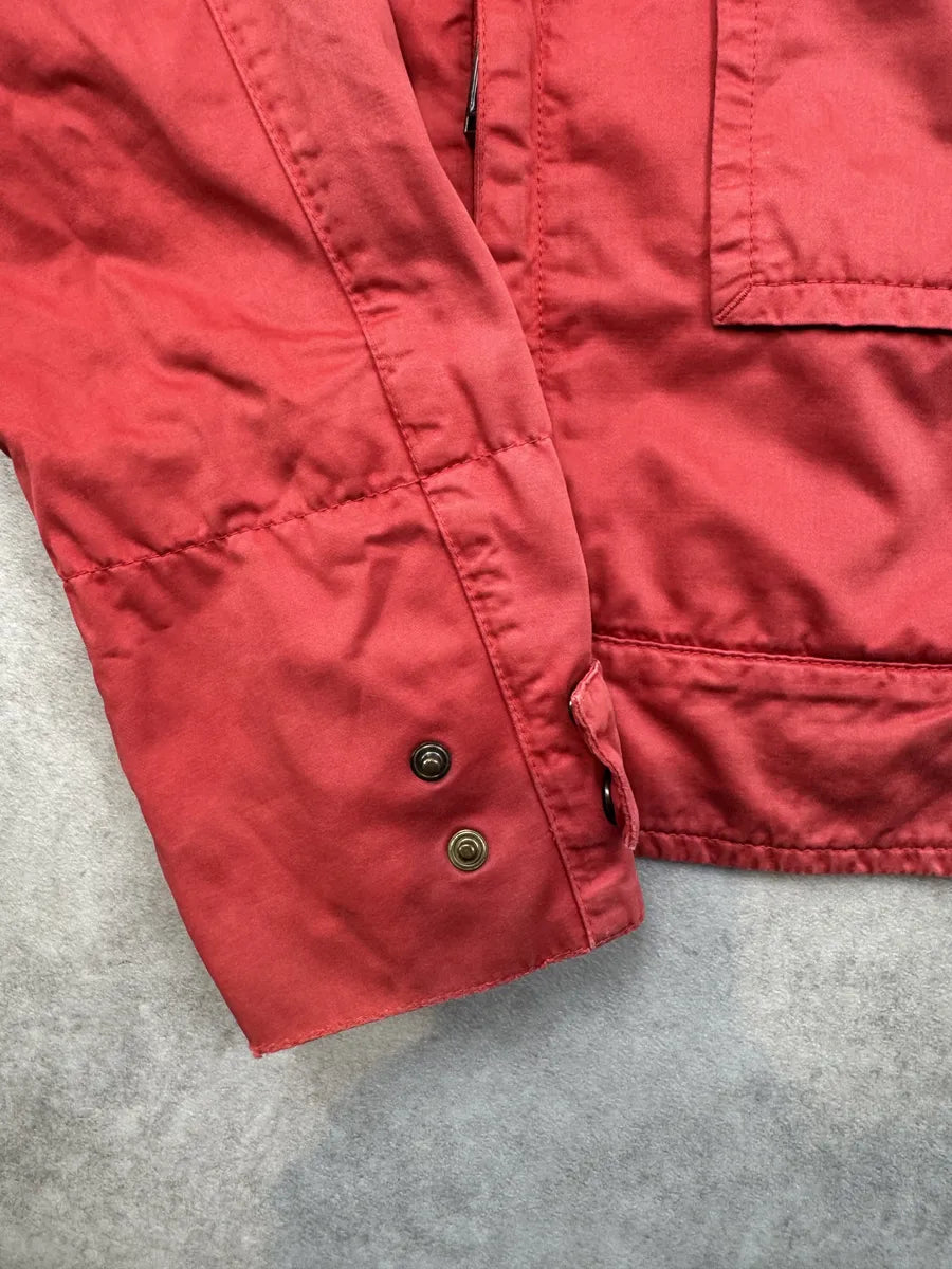 2000s Bikkembergs Red Nylon Multi-Pocket Jacket uDhgqKV 4