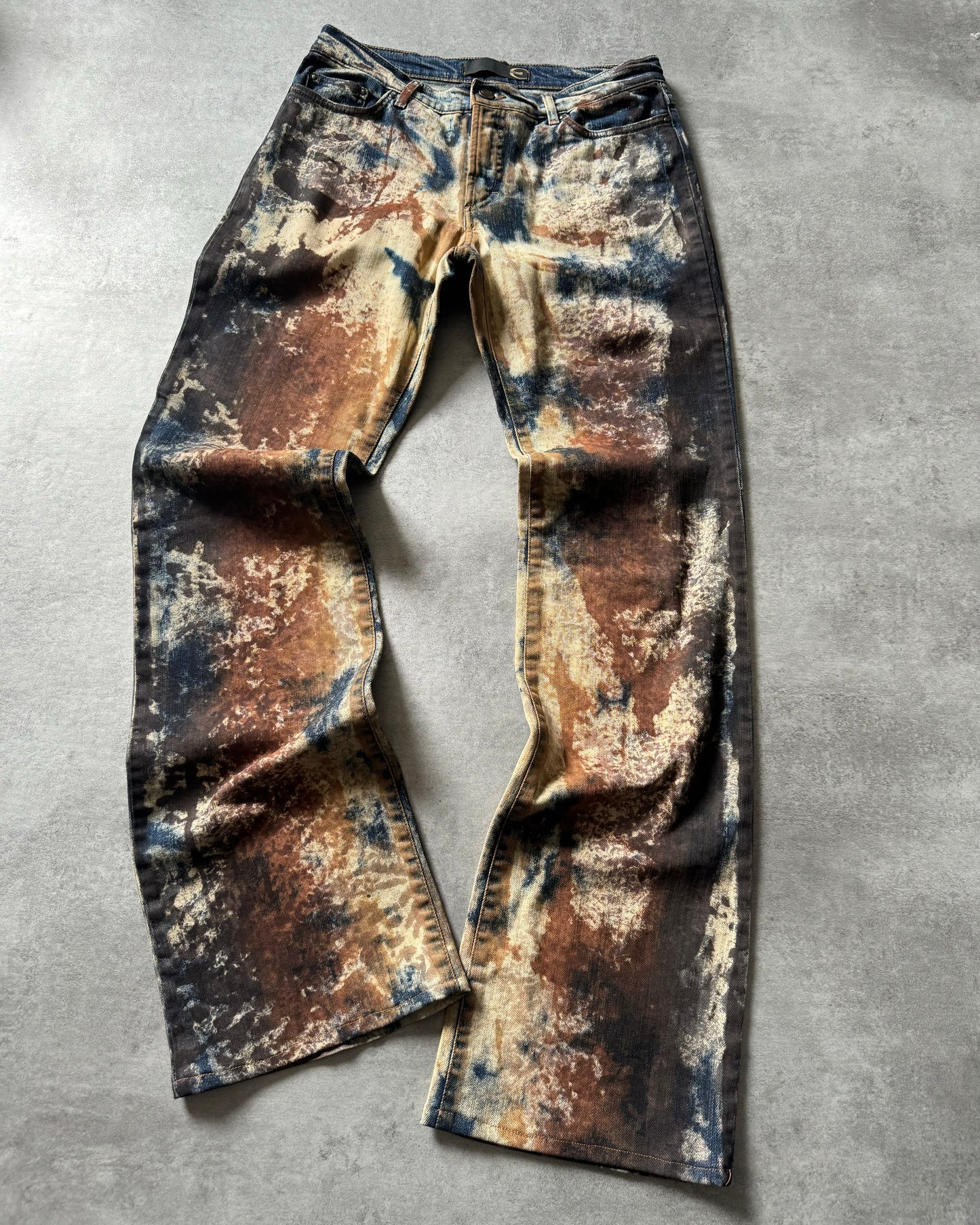 AW2001 Cavalli World Rust Eroded Ultimate Pants (S) - 5