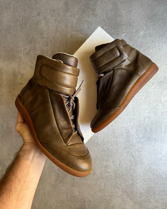 AW2014 Maison Margiela Future High Brown Leather (41) - 1