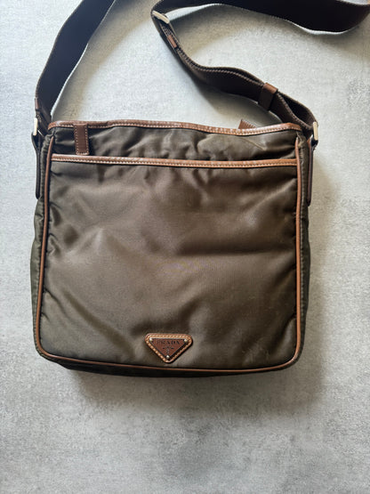 Prada Olive Shoulder Bag  (OS) - 3