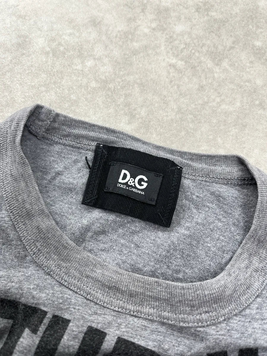 2000s Dolce & Gabbana Running Back Grey Longsleeve bnhiXWHM 7
