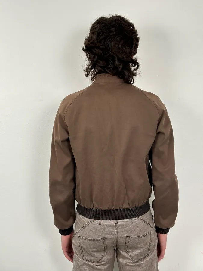 Burberry Prorsum Brown Utility Moto  Leather Jacket  vXaNGGY 1