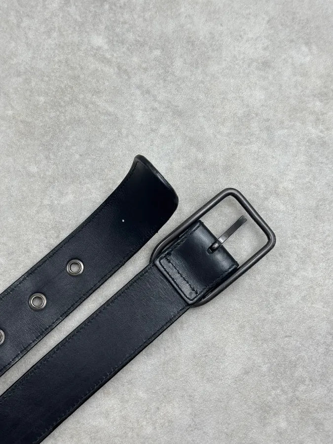 Bottega Veneta Black Woven Leather Belt gPorPpZ 6
