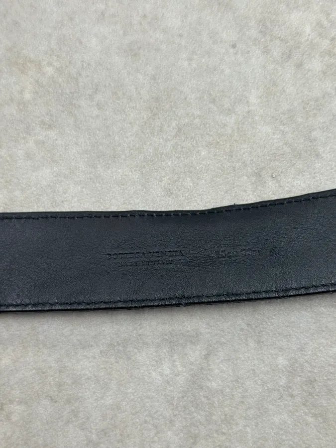 Bottega Veneta Black Woven Leather Belt gPorPpZ 7
