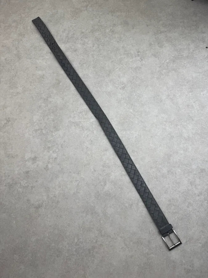 Bottega Grey Woven Leather Belt BcEqqYr 8