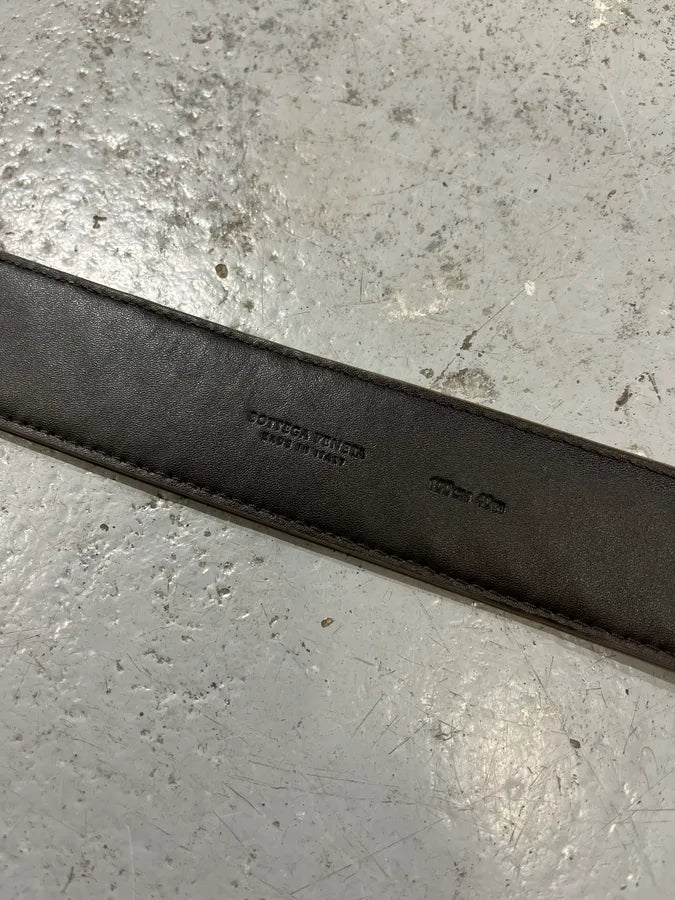 Bottega Veneta Beige Woven Leather Belt eAgWGsl 7