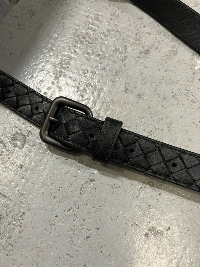 Bottega Veneta Black Leather Belt Bag YIqBWih 4