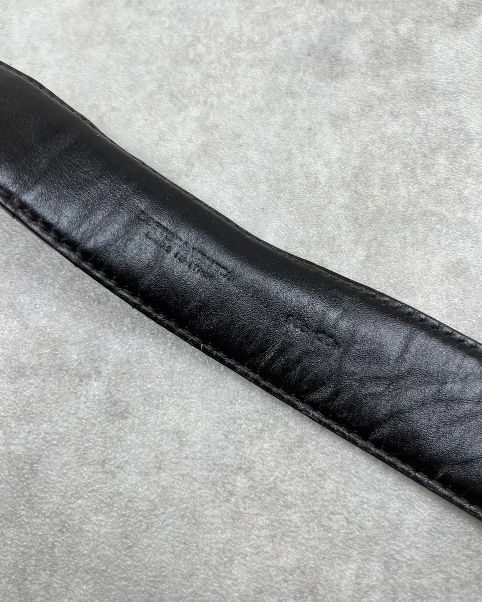 Bottega Veneta Black Leather Intrecciato Belt StSGoAF 7