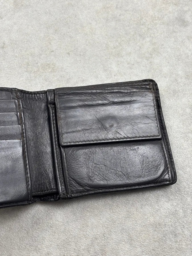Bottega Veneta Black Leather Intrecciato Wallet UlHoJJd 6