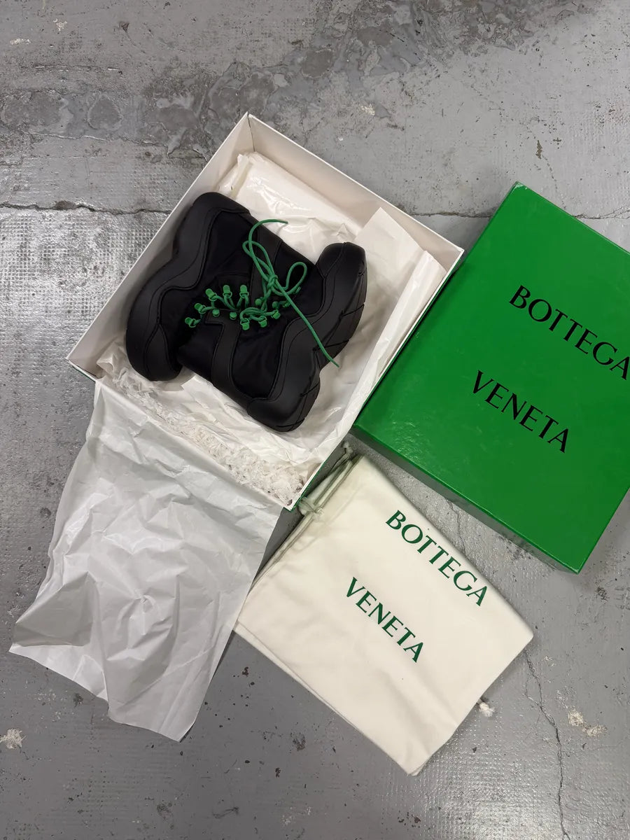 Bottega Veneta Black Paddle Angle Rubber Grass Boots ypJocpl 1