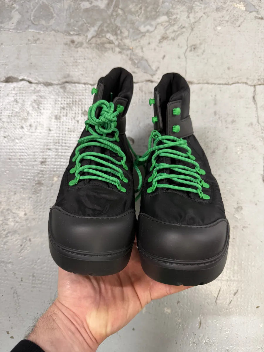 Bottega Veneta Black Paddle Angle Rubber Grass Boots ypJocpl 3