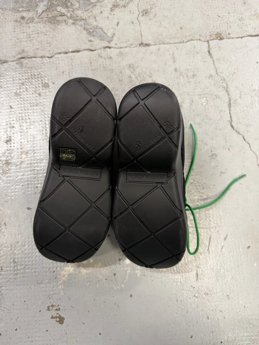 Bottega Veneta Black Paddle Angle Rubber Grass Boots ypJocpl 8