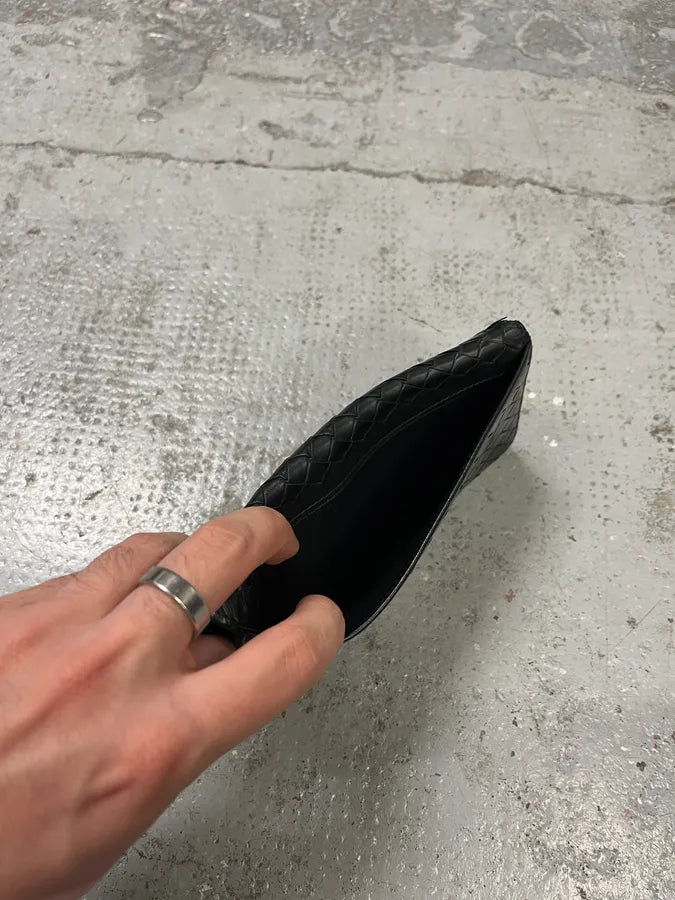 Bottega Veneta Black Signature Leather Wallet LifgZRU 7
