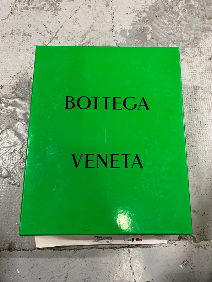 Bottega Veneta Black Woven Leather Boots wCOJeqL 12