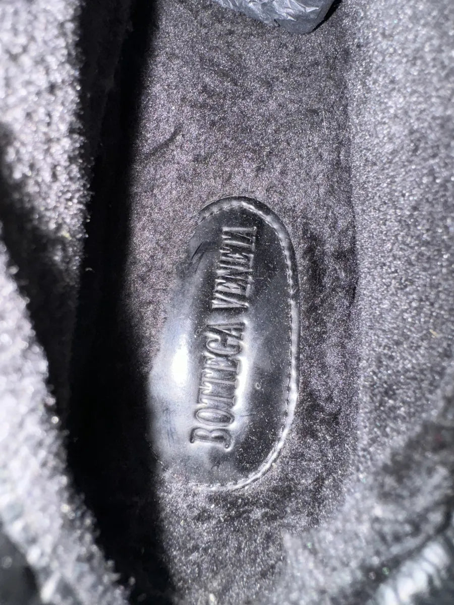 Bottega Veneta Black Woven Sneakers skcDovD 6