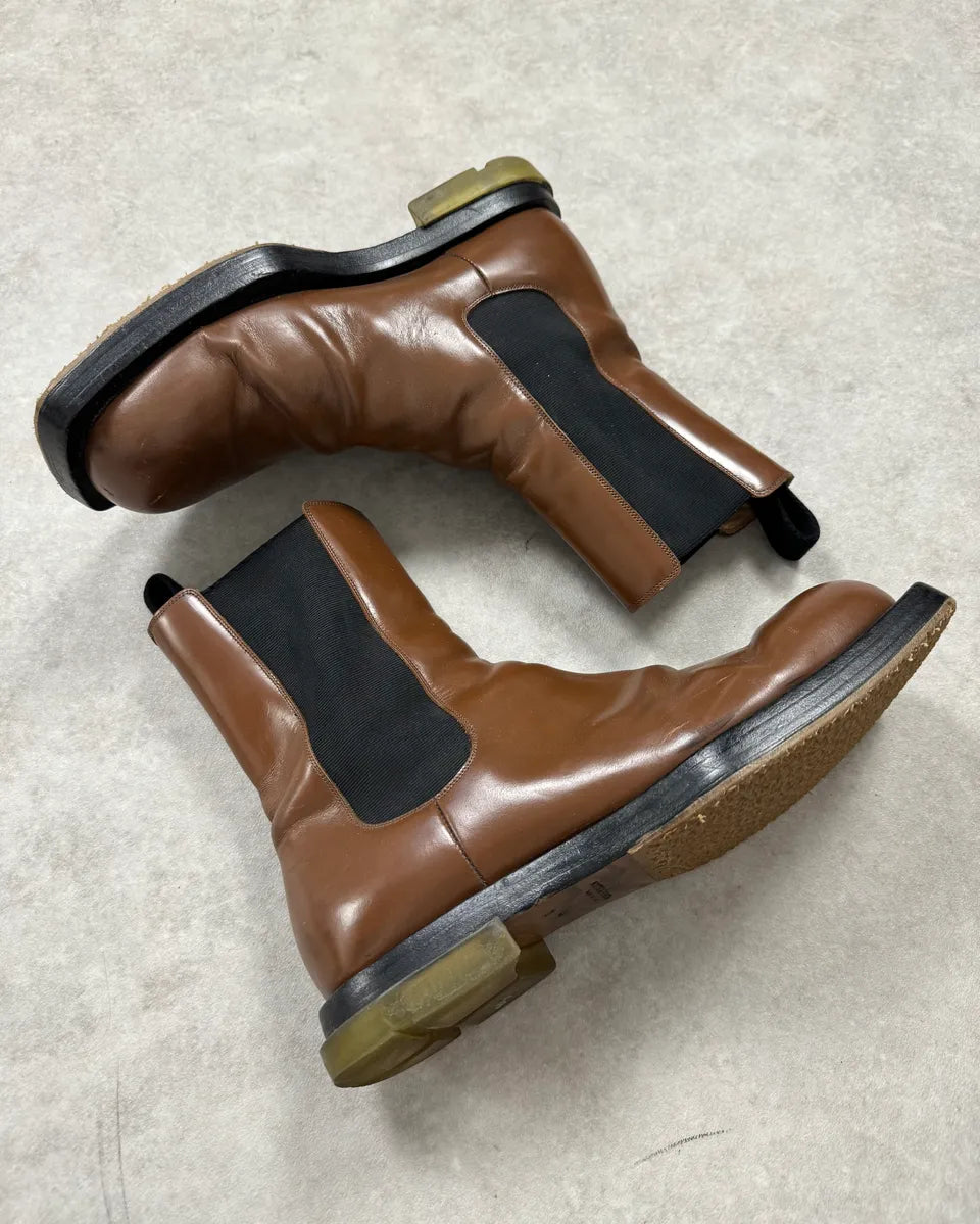 Bottega Veneta Brown Leather Boots OgJhDQZ 2