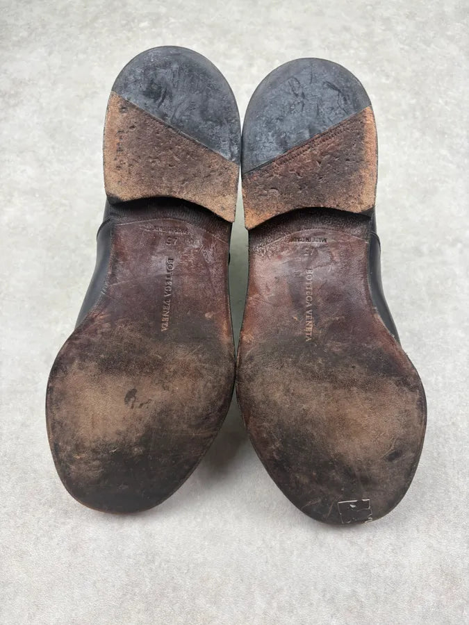 Bottega Veneta Brown Leather Chelsea Boots mFWsJKm 7