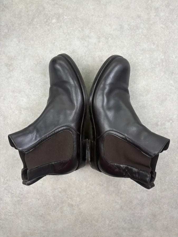 Bottega Veneta Brown Leather Chelsea Boots mFWsJKm 5