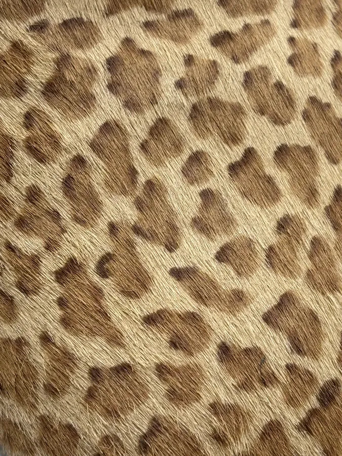 Bottega Veneta Brown Leopard Calf Hair Ballet Flats EklWtgx 4