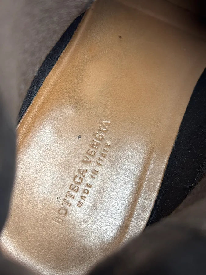 Bottega Veneta Brown Suede Leather Boots rvgKTNR 5