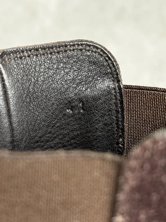 Bottega Veneta Brown Suede Leather Boots rvgKTNR 6