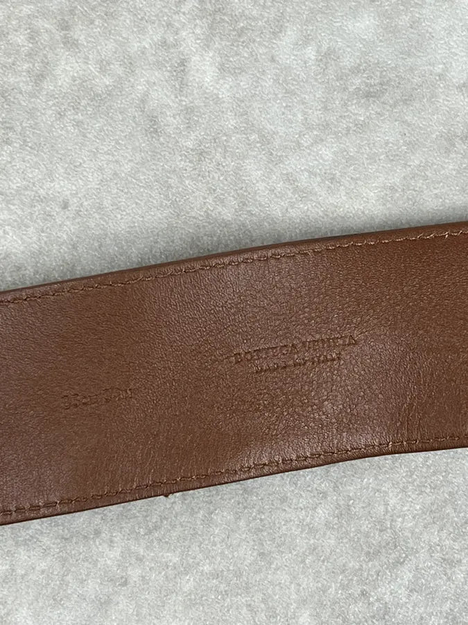 Bottega Veneta Brown Woven Leather Belt UiuGSxf 4