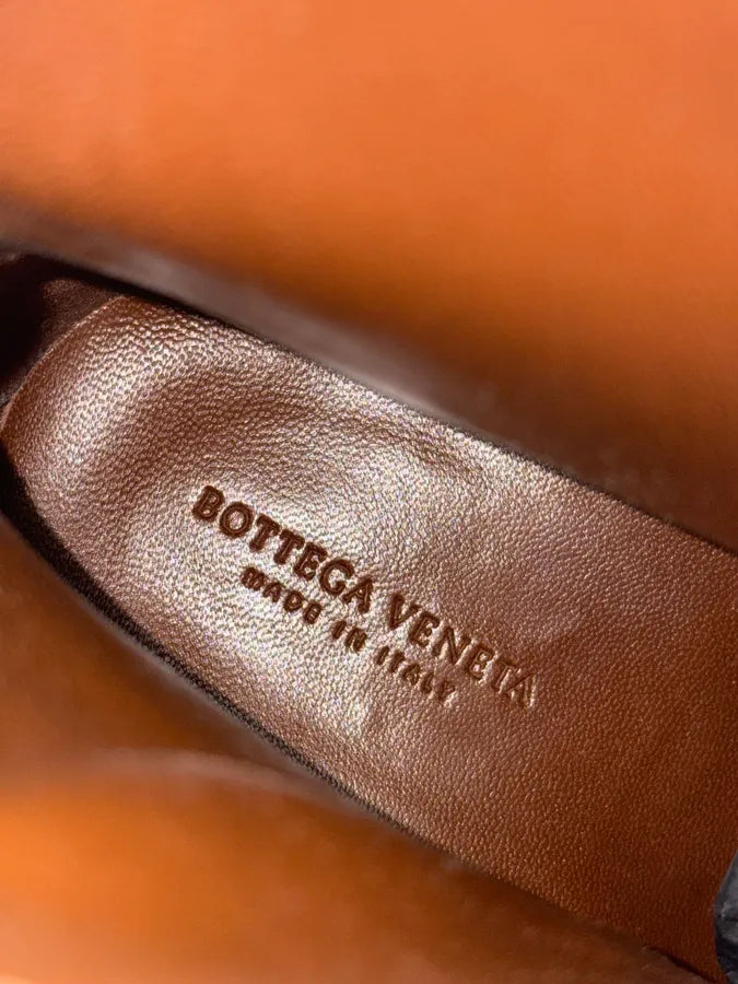 Bottega Veneta Camel Brown Leather Ankle Boots eVeDumq 7