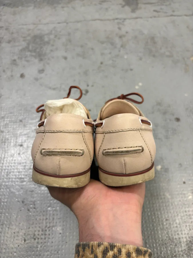 Bottega Veneta Cream Woven Leather Loafers zgbtpSI 6