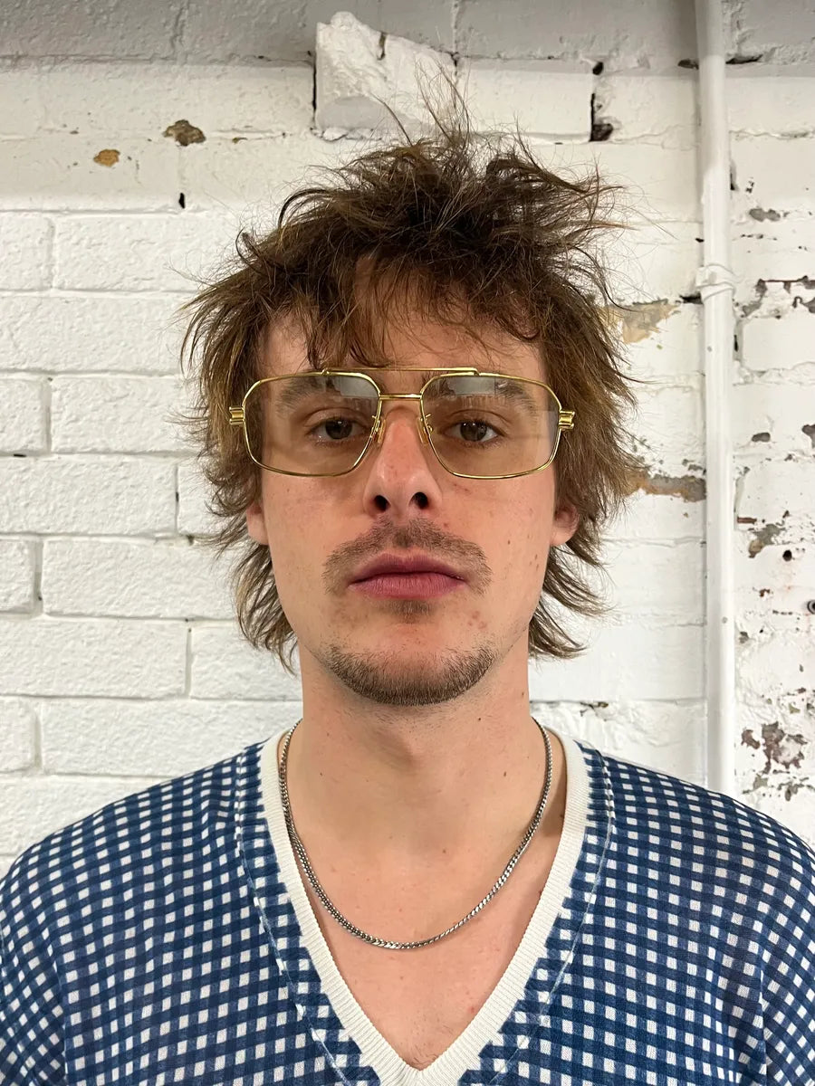 Bottega Veneta Golden Metal Aviator Sunglasses eObgsLy 1