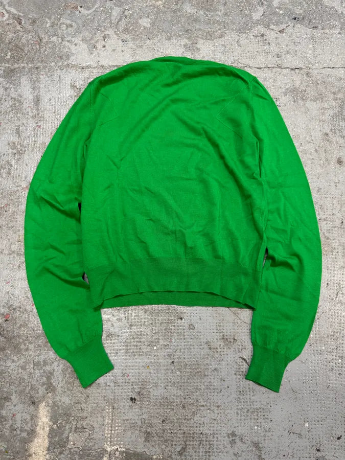 Bottega Veneta Green Uniform Sweater jbNLAJT 1