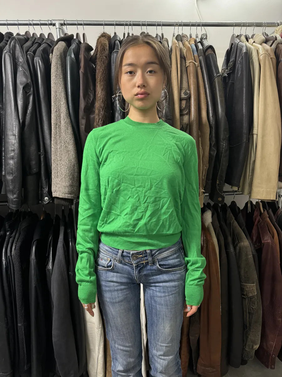 Bottega Veneta Green Uniform Sweater (M) jbNLAJT 2