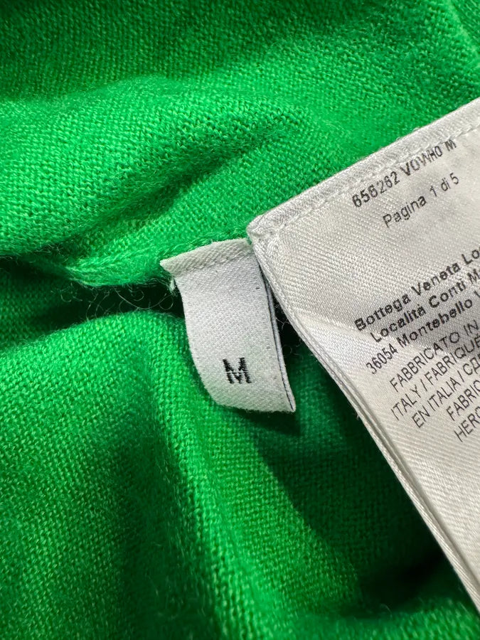 Bottega Veneta Green Uniform Sweater jbNLAJT 8