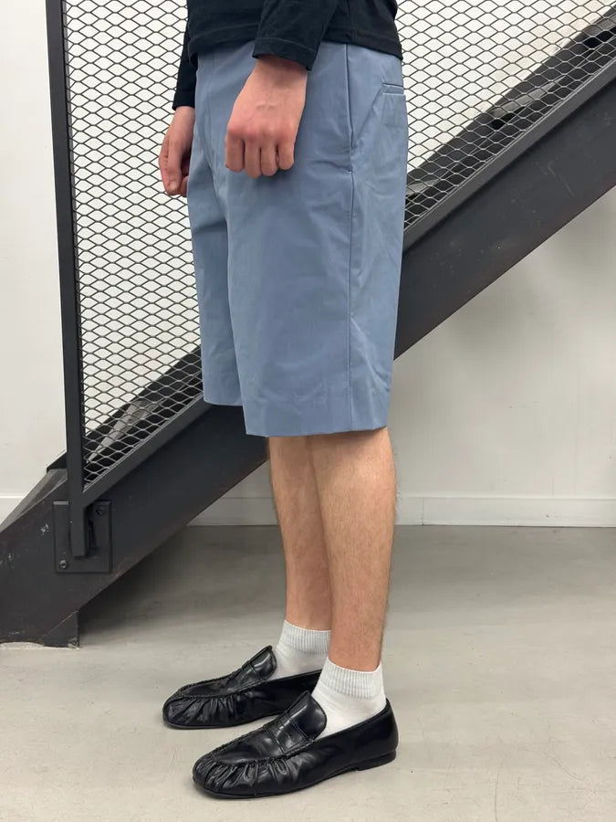 Bottega Veneta Light Blue Cozy Chino Shorts rZhZQrj 1