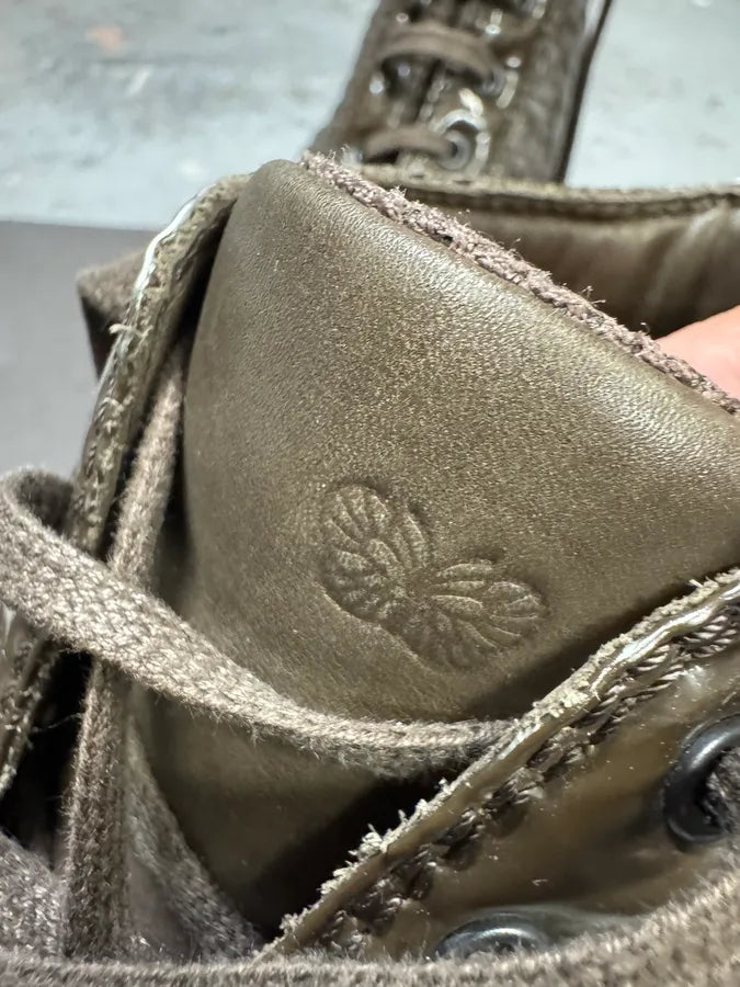 Bottega Veneta Intrecciato Woven Shiny Brown Leather High Top Sneakers (40eu/us7) TbmQLmG 6