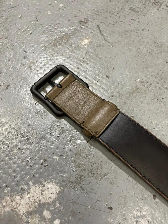 Bottega Veneta Leather Embossed Belt (OS) ymULVGc 7