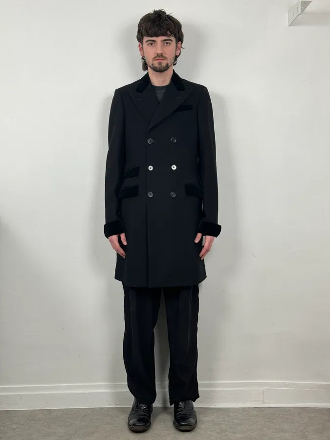Bottega Veneta Navy Wool Premium Classy Trench Coat IUdCEfH 1