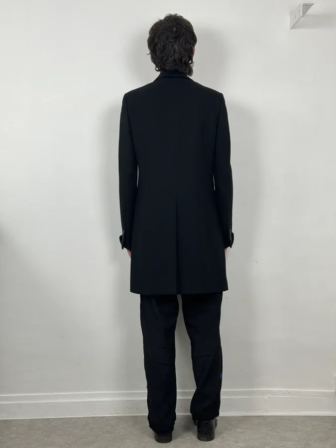 Bottega Veneta Navy Wool Premium Classy Trench Coat IUdCEfH 2