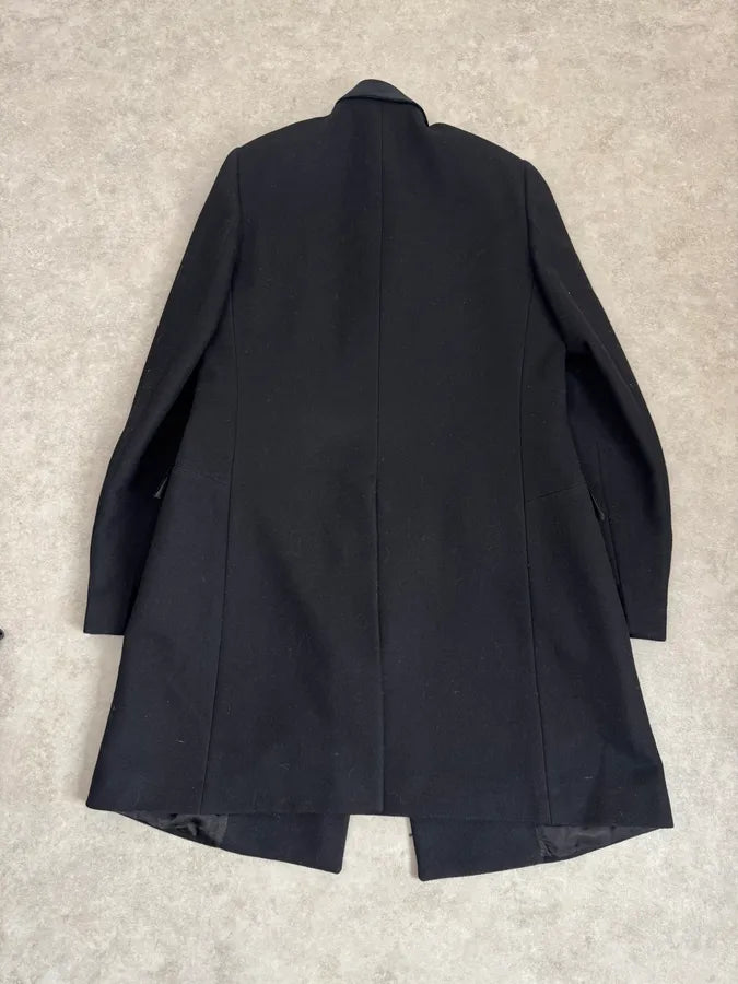 Bottega Veneta Navy Wool Premium Classy Trench Coat IUdCEfH 3