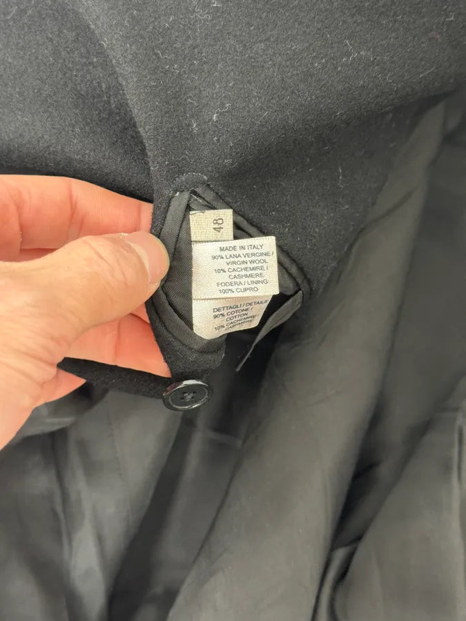 Bottega Veneta Navy Wool Premium Classy Trench Coat IUdCEfH 6