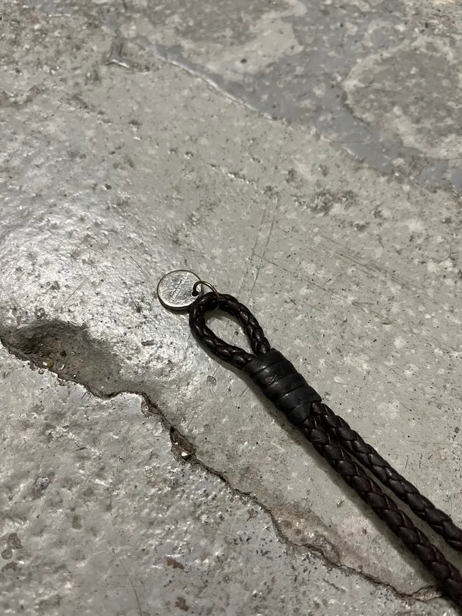 Bottega Veneta Obscure Leather Armband Bracelet (OS) eXwCVJf 4
