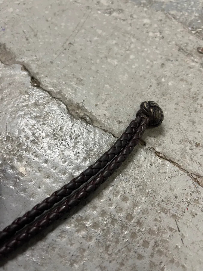 Bottega Veneta Obscure Leather Armband Bracelet (OS) eXwCVJf 5