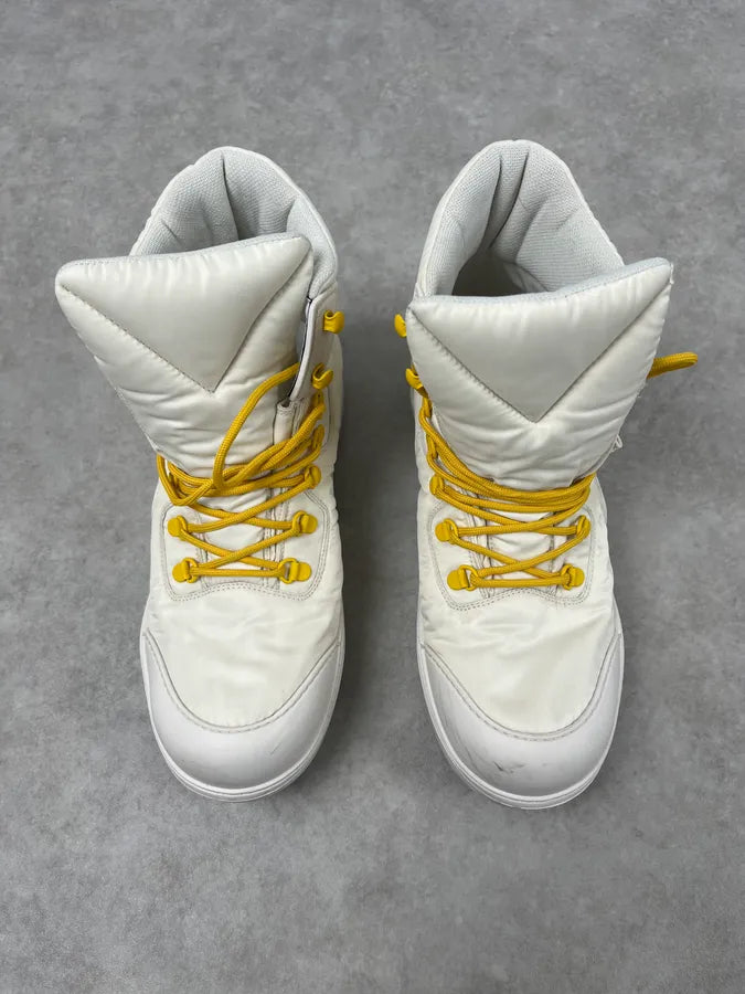 Bottega Veneta Puddle White Hybrid Boots rVmIuhV 1