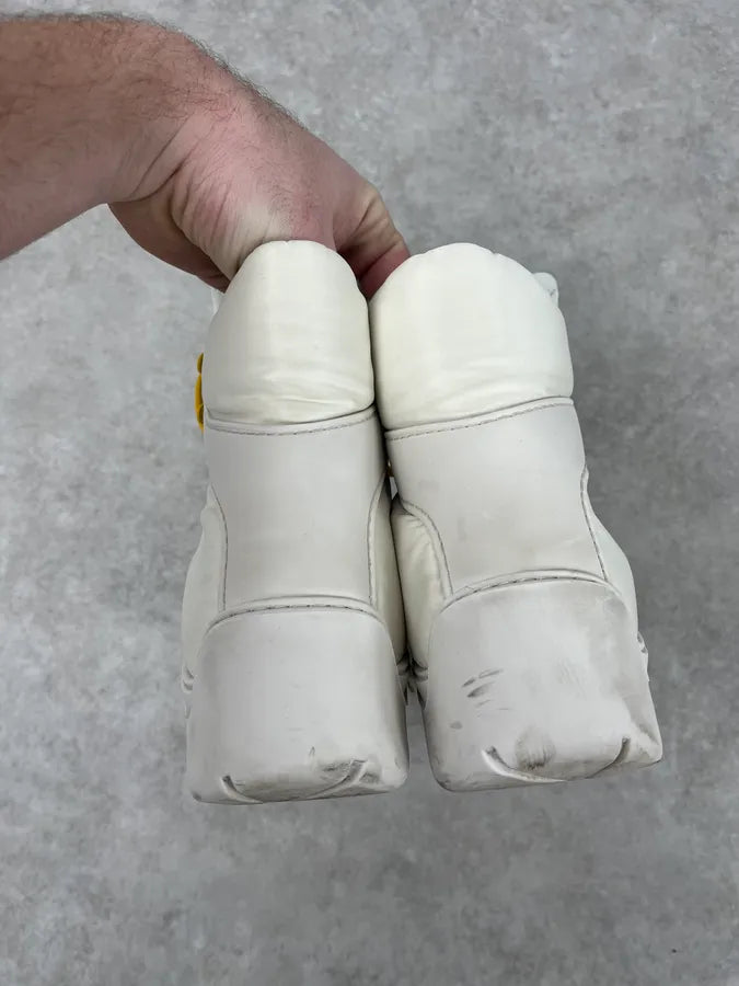 Bottega Veneta Puddle White Hybrid Boots rVmIuhV 5