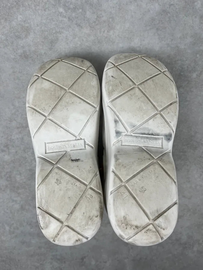 Bottega Veneta Puddle White Hybrid Boots rVmIuhV 6