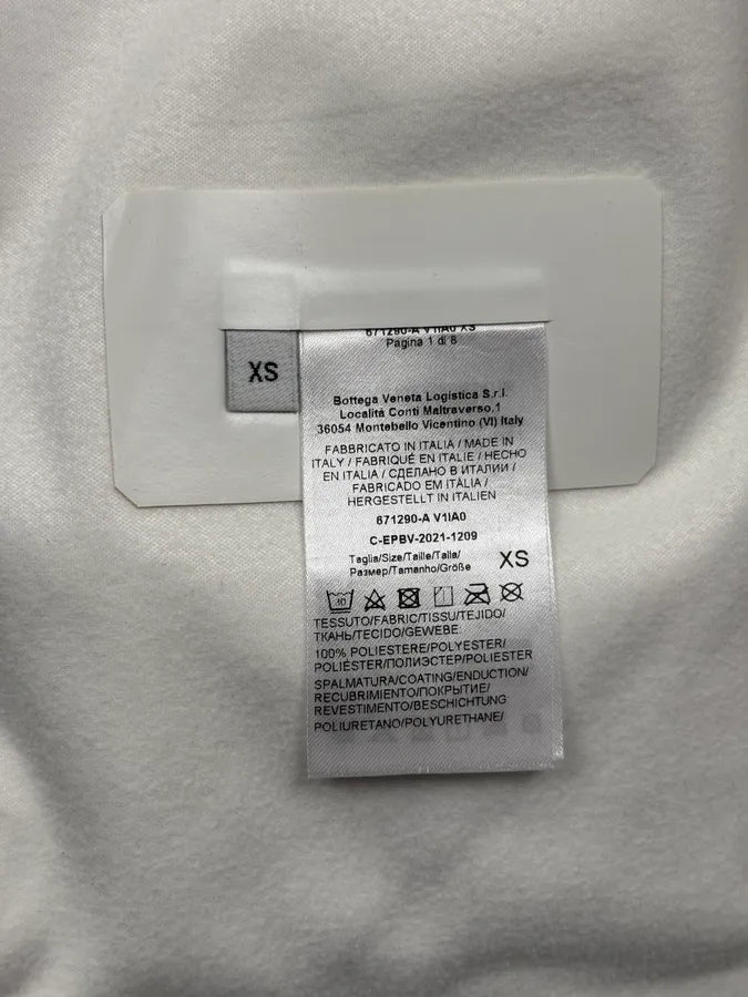 Bottega Veneta White Rubber Leather Removable Vest Hooded Jacket NNUMmyH 12