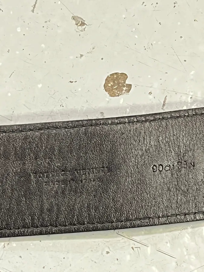 Bottega Veneta Woven Black Leather Belt afPLdyP 5