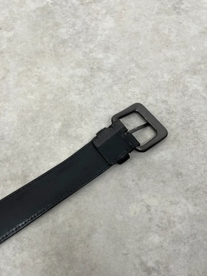 Bottega Veneta Woven Black Leather Belt VKoqWzq 6
